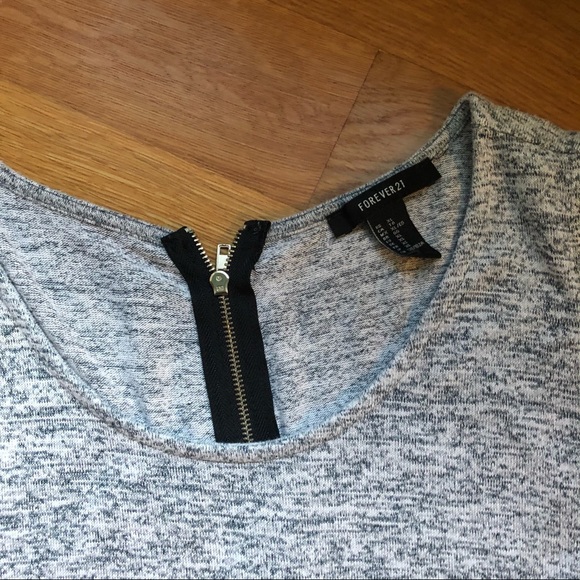 Grey Flowy Dress - Picture 4 of 5